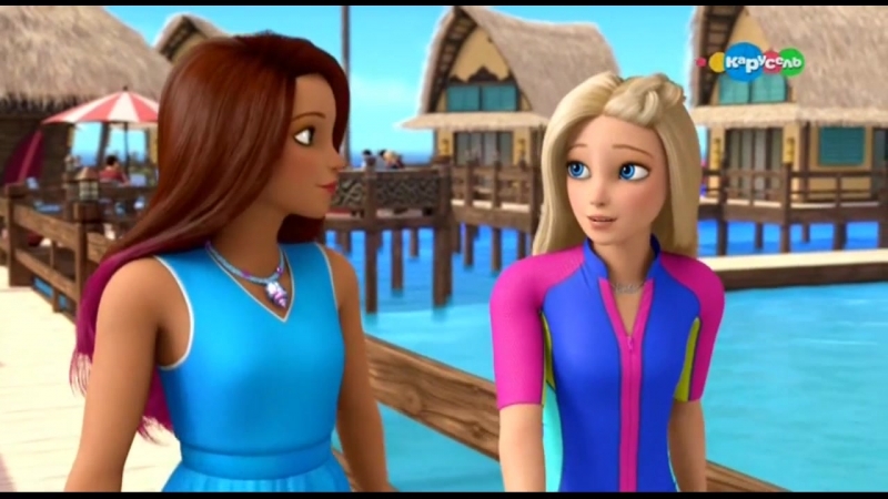 video барби и волшебные дельфины barbie dolphin magic 2017 русский дубляж карусель sex