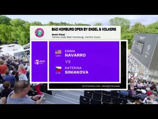 video wta bad homburg 2023 12 финала эмма наварро катерина синякова emma navarro katerina siniakova sex