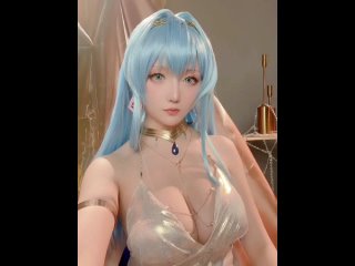 video model coser 星之迟迟hoshilily nikke 海伦 asian chinese model sex