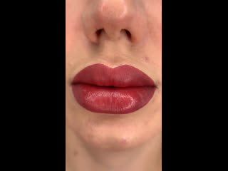 video перманент губ сразу после окончания процедуры sex