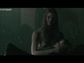 video алисса сазерленд alyssa sutherland топлес в сериале викинги vikings 2016 сезон 4 серия 6 s04e06 1080p sex