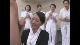 video обучение в одной из клиникбольниц японии по сбору спермы cfnm handjob cumshot orgasm japan дрочит оргазм sex