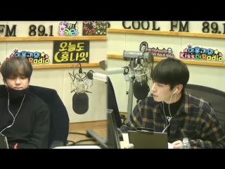 video radio 15 11 17 ёнджэ и химчан в качестве специальных диджеев на kbs cool fm hongkis kiss the radio sex