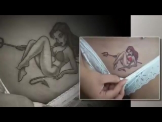 video татуирои на интимных местах секси тату sex
