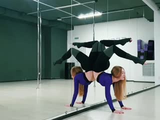 video растяжка stretching танцевальная студия в омске sex