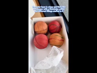 video в гонконге уже разработали круассаны в виде баскетбольных мячей с разными начинками sex