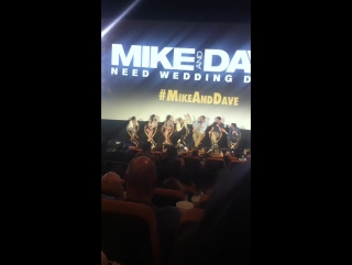 video премьерный предпоказ mike and dave need wedding dates qa with the cast 7 sex