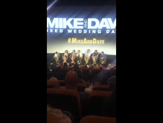 video премьерный предпоказ mike and dave need wedding dates qa with the cast 6 sex