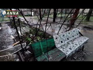 video репортаж корреспондентов anna news из ясиноватой последствия обстрелов ясиноватой обстрел города с применением sex