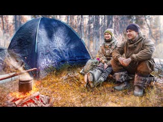 video лесной кемпинг в холодной палатке с горячей девушкой sex
