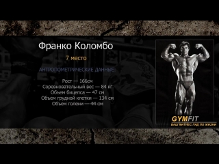 video лучшие бодибилдеры за всю историю выпуск 7 франко коломбо sex