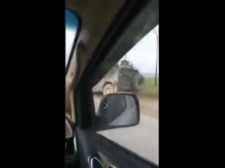 video в сети появилось видео инцидента с бронемашинами вс россии и сша в сирии sex