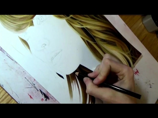 video drawing jennifer lawrence реалистическое изображение в процессе рисования sex