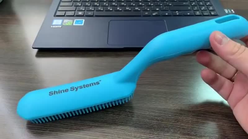 video новинка от компании shine systems silicone brush силиконовая щетка от шерсти и волос всего 590 за лучшее качество sex