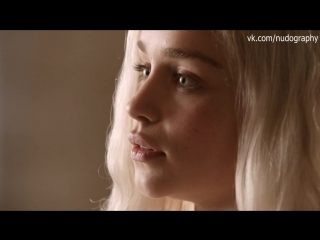video эмилия кларк emilia clarke голая в сериале игра престолов game of thrones 2011 сезон 1 серия 1 sex