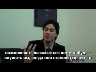 video йен сомерхолдер интервью о девушке деймона рус суб sex