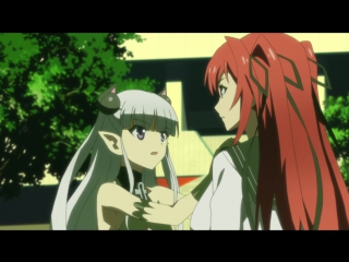 video shinmai maou no testament 7 серия без цензуры русская озвучка overlords по велению адской сестры 07 sex