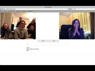 video чат рулетка незнакомая девушка sex