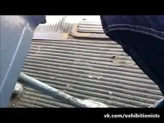 video эксгибиционист дрочит при даме в транспорте sex