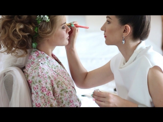 video backstage weddingчудесное утро greta makeup c очаровательной невестой оксаночкой sex