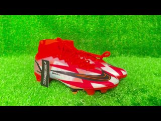 video nike mercurial superfly 8 elite fg cr7 chile red sex