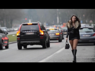video julie skyhigh hooker in fox fur jacket raccoon high heels boots public flashing furfetish sex