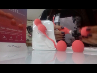 video вагинальные шары кегеля от we vibe bloom sex