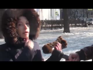 video неожиданное интервью на улице sex