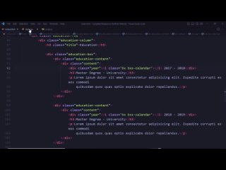 video responsive personal portfolio website using html css javascript sex