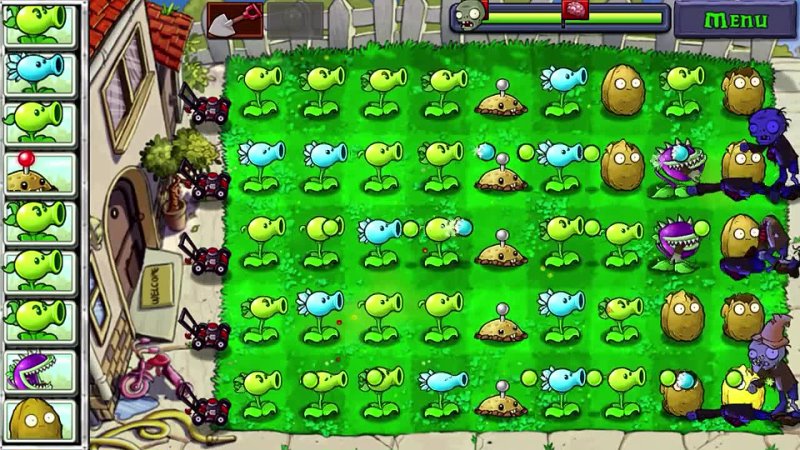 video растения против зомби прохождение игры plants vs zombies 2 sex