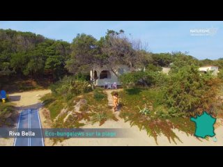 video en corse le domaine naturiste thalasso et spa de riva bella hébergement eco bungalows plage sex